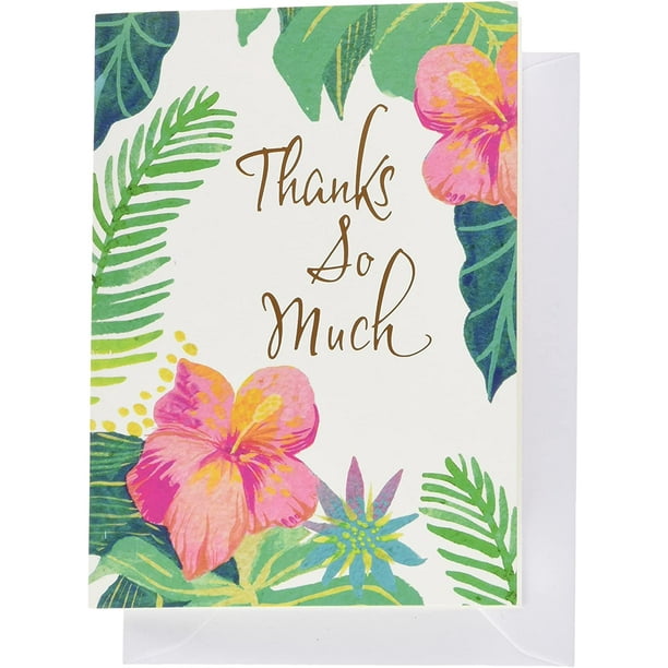 Pack of 10 Tropical Greeting Cards